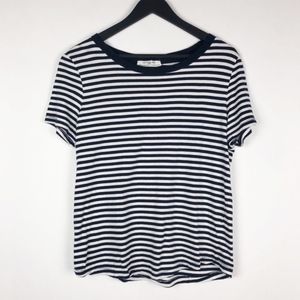 Zara Organic Cotton W&B‎ Striped Tee